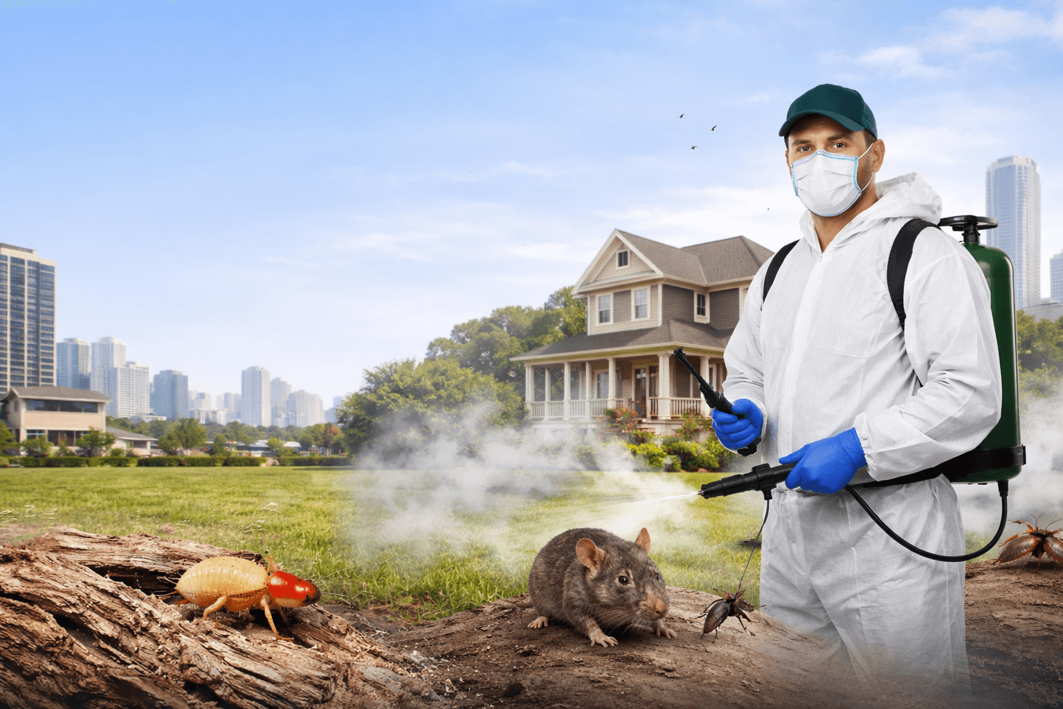 Professional pest control services — protect your home and business